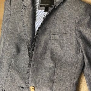 ⭐️J. Crew⭐️Regent Chambray Blazer